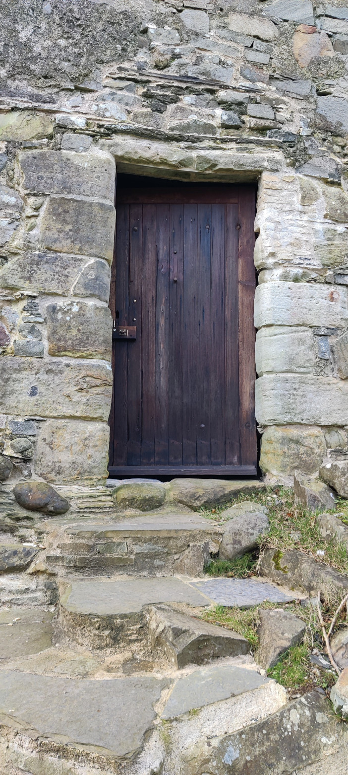 Moy Castle door