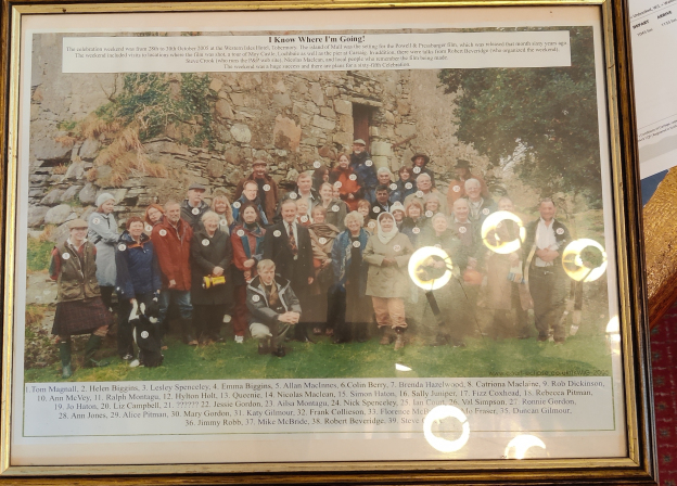 I sent this framed photo of the first IKWIG weekend in 2005. it had got lost and only found after IKWIG 2022 had finished. 
