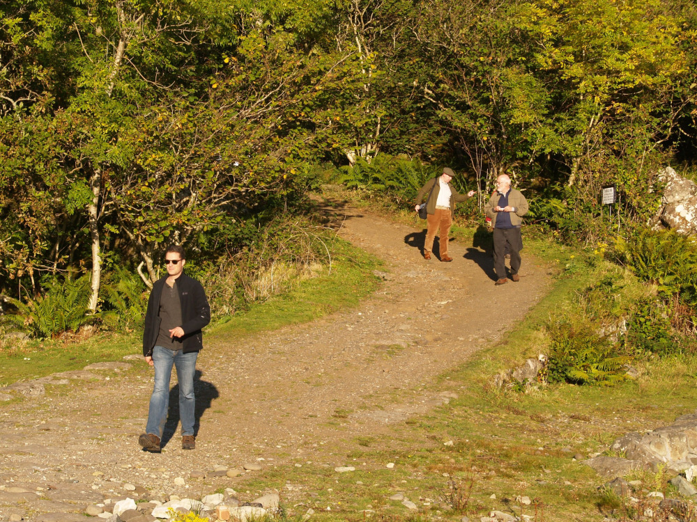 Entrance to Carsaig Pier