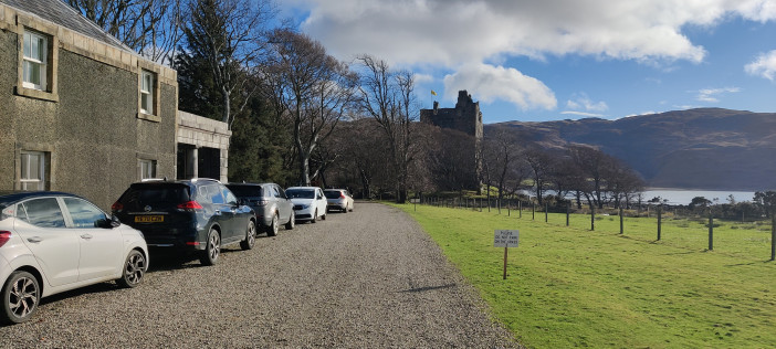 Lochbuie estate and Moy Castle