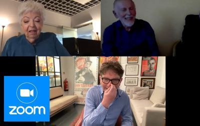 Thelma Schoonmaker & Andrew MacDonald with Ian Christie & Robert Beveridge - (C) ikwig.co.uk