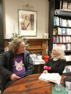 Tim Bishop with Petula Clark